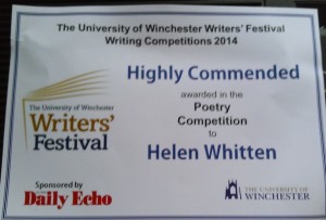 Highly Commended 2014